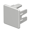 6193145 Obo WDK HE25025RW Endstück 25x25mm Polyvinylchlorid reinweiß 9010 Produktbild front S