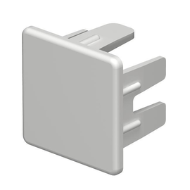 6193145 Obo WDK HE25025RW Endstück 25x25mm Polyvinylchlorid reinweiß 9010 Produktbild front M