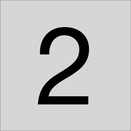99222.013.2 RZB Ziffer 2,100mm Produktbild