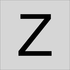 99220.003.Z RZB Buchstabe Z,40mm Produktbild front M