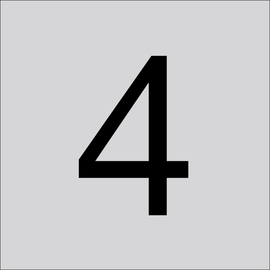 99221.003.4 RZB Ziffer 4,60mm Produktbild front M