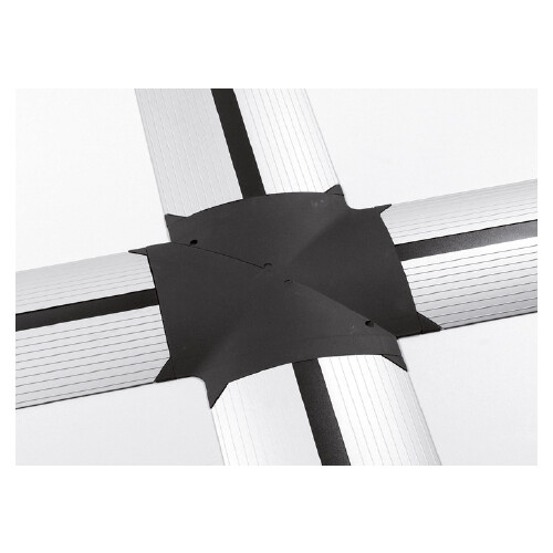 159350900200 Schulte Bridge Modul Kreuz mit 8 Befestigungsriegeln Produktbild Front View L