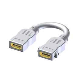 BSP602/W Procab Kabelpeitsche HDMI f/f weiss Produktbild