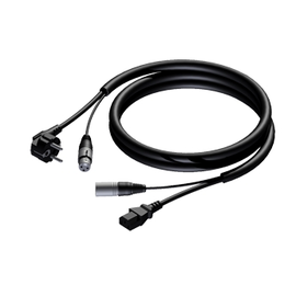CAB400/5 Procab Kabel SchukoPower / XLR- F auf Europower XLR-M   3G1   5M Produktbild
