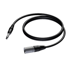 CAB724/1.5 Procab Kabel XLR-Klinke, m/m 6,3 1.5M stereo Produktbild