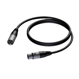 CAB901/1 Procab XLR-Kabel M/F 1m Produktbild