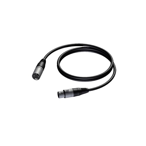 CAB901/1 Procab XLR-Kabel M/F 1m Produktbild