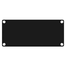 Casy101/B Caymon Casy 1fach Modul Blind- platte, schwarz Produktbild