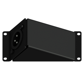 Casy124/B Caymon Casy 1x Modul abgewinkelt mit XLR Stecker 3pin Produktbild front M