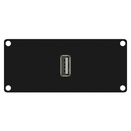Casy162/B Caymon Casy 1 fach Modul für USB 2.0A auf 4pin, schwarz Produktbild