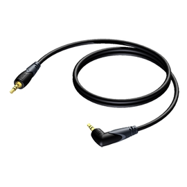 CLA718/1.5 Procab Klinkenkabel mini stereo m/m 1,5m, 1x gewinkelt Produktbild front M