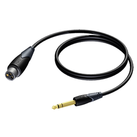 CLA723/1.5 Procab Kabel XLR-Buchse auf Klinken stereo groß 1,5m Produktbild