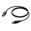 CLA901/01,5 Procab XLR-Kabel m/f 1,5m Produktbild