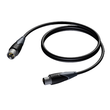 CLA901/05 Procab XLR-Kabel m/f 5m Produktbild front S