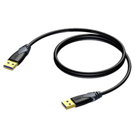 CLD605/1.5 ProcabKabel USB A auf USB A 3.0 1,5m Produktbild front M
