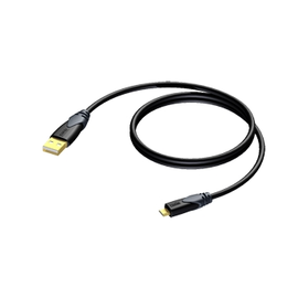 CLD614/1.5 Procab Kabel USB A zu Micro B 1,5m Produktbild