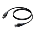 CLD955/5 Procab DMX-Kabel m/f 5m AES, 110 Ohm 5pol Produktbild front S