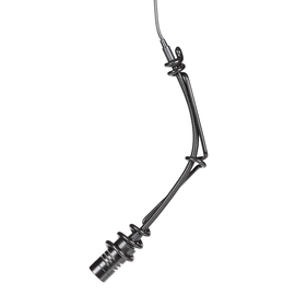 CMX382/B Audac Kondensatorhängemikrofon inkl. 3m Anschlusskabel, schwarz Produktbild front M