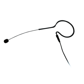 CMX706/B Audac Ohrbügelmikrofon schwarz 4 Stecker Produktbild front M