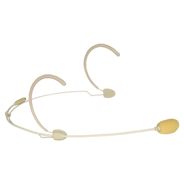 CMX826/S Audac Headset Kondensator mikrofon Niere,mit 4 Stecker, hautfarben Produktbild front M