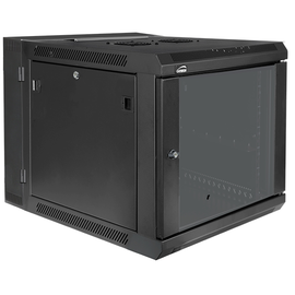 HPR509/B Caymon Wandschrank, schwenkbar 19 Zoll, 9HE, 450+100MM Produktbild front M