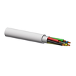 LSS504W/1 Procab Lautsprecherkabel rund 5X0,4MM² +Stahlseil, weiss Produktbild front S