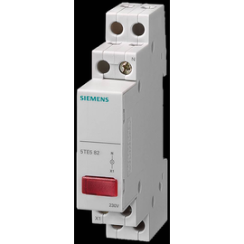 5TE5820 Siemens Leuchtmelder 1x LED, 230V rot, LED nicht wechselbar Produktbild front M