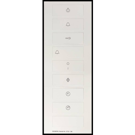 5TG1136 Siemens DELTA i-system Piktogrammbogen für 1-fach Wippe mit Sc Produktbild front M