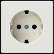 5UH10651 Siemens DELTA style Steckdosenabdeckung ohne Einsatz, plati Produktbild front S