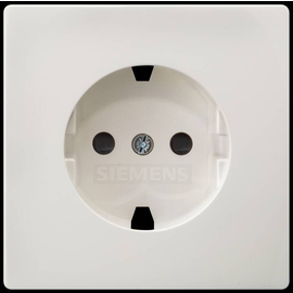 5UH10661 Siemens DELTA style Steckdosenabdeckung mit erhöhtem Berühr Produktbild front M