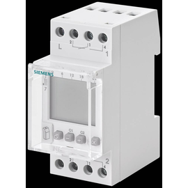 7LF45220 Siemens Wochen-Zeitschaltuhr Profi Digital 230V 16A 2 Kanäle 2TE Produktbild front M