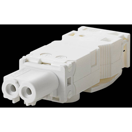 8MR22102A Siemens Zubehör Leuchte LED 025 AC-Stecker für Ausgangsseite weiß Produktbild front M