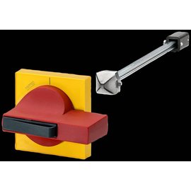 8UC72628BD26 Siemens Türantrieb 8UC7 Handhabe rot, Sichtblende gelb m. reduz Produktbild front M