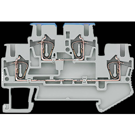 8WH2020-4CF00 Siemens Doppelstockklemme mit Zugfederanschluss, oben N unten L Produktbild