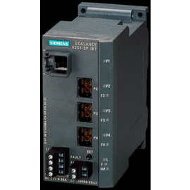 6GK52013BH002BA3 Siemens SCALANCE X201- 3P IRT, managed Layer 2 switch, 1x RJ45 Produktbild front M