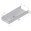 10946 Trayco CTI60 300 07 3DG Kabelrinne integr. Verbinder Cable tray Interloc Produktbild front S