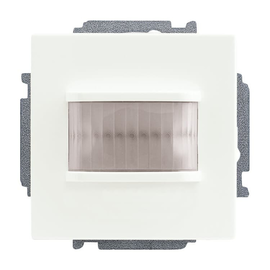 6215/1.1-884 Busch-Jaeger Bewegungs- melder/Schaltaktor 1fach studioweiß matt Produktbild front M