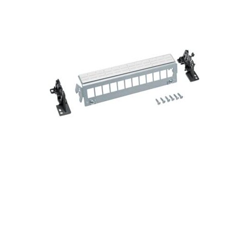 FZ12MK Hager Patch Panel 12 fach, Keystone Produktbild Front View L