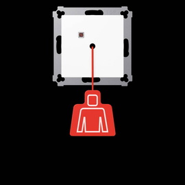 NRSAS0834ZTWW Jung Zugtaster Produktbild front M
