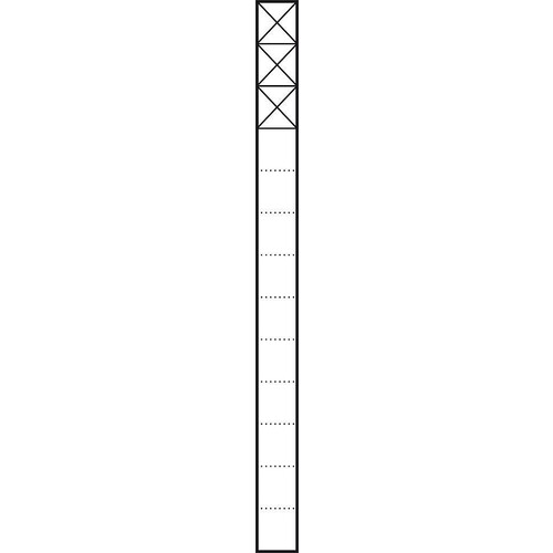 200023974-00 Siedle KSF 613 3 SM Kommunikations Stele, freistehend KSF 6 Produktbild