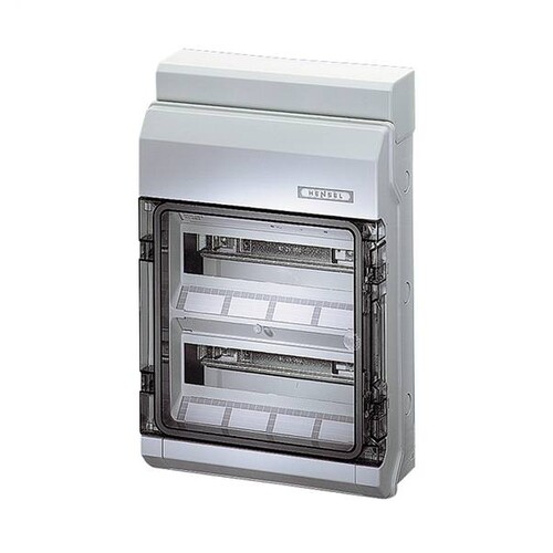 62048000 Hensel KV 9224 M KV Automatengehäuse 24TE/2 IP65 Produktbild Front View L