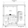 A400AMS20/1/N Mehler Wandlermessverteiler B1490xH1450xT400mm Produktbild