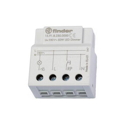 15.91.8.230.0000 Finder Elektronischer Dimmer, auch für LED Produktbild