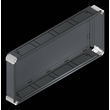 PW-1E/K150 Mehler Putzwanne m. Rückwand, komplett außen B1205xH525xT150mm Produktbild