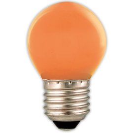 30961 Scharnberger+H. LED Tropfenform 45x73mm E27 240VAC 1W 12Lm orange Kunst Produktbild