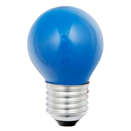 30529 Scharnberger+H. LED Tropfenform 45x73mm E27 240VAC 1W 12Lm blau Kunstst Produktbild