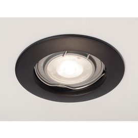 8-1466hv Tecnico SERIE 146 HV EB STRAHLER schwarz RAL 9011 1x QPAR 16 50 Produktbild front M