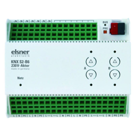 70531 Elsner ELSNER KNX Jalousieaktor 2fach inkl. 6fach Tasterschnittstelle R Produktbild