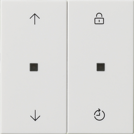 536303 Gira S3000 Bedienaufs. Memory System 55 Reinweiß Produktbild front M