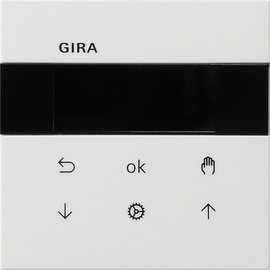 5366112 Gira S3000 Jalousie- und Schaltuhr Display Flächenschalter Reinw. Produktbild